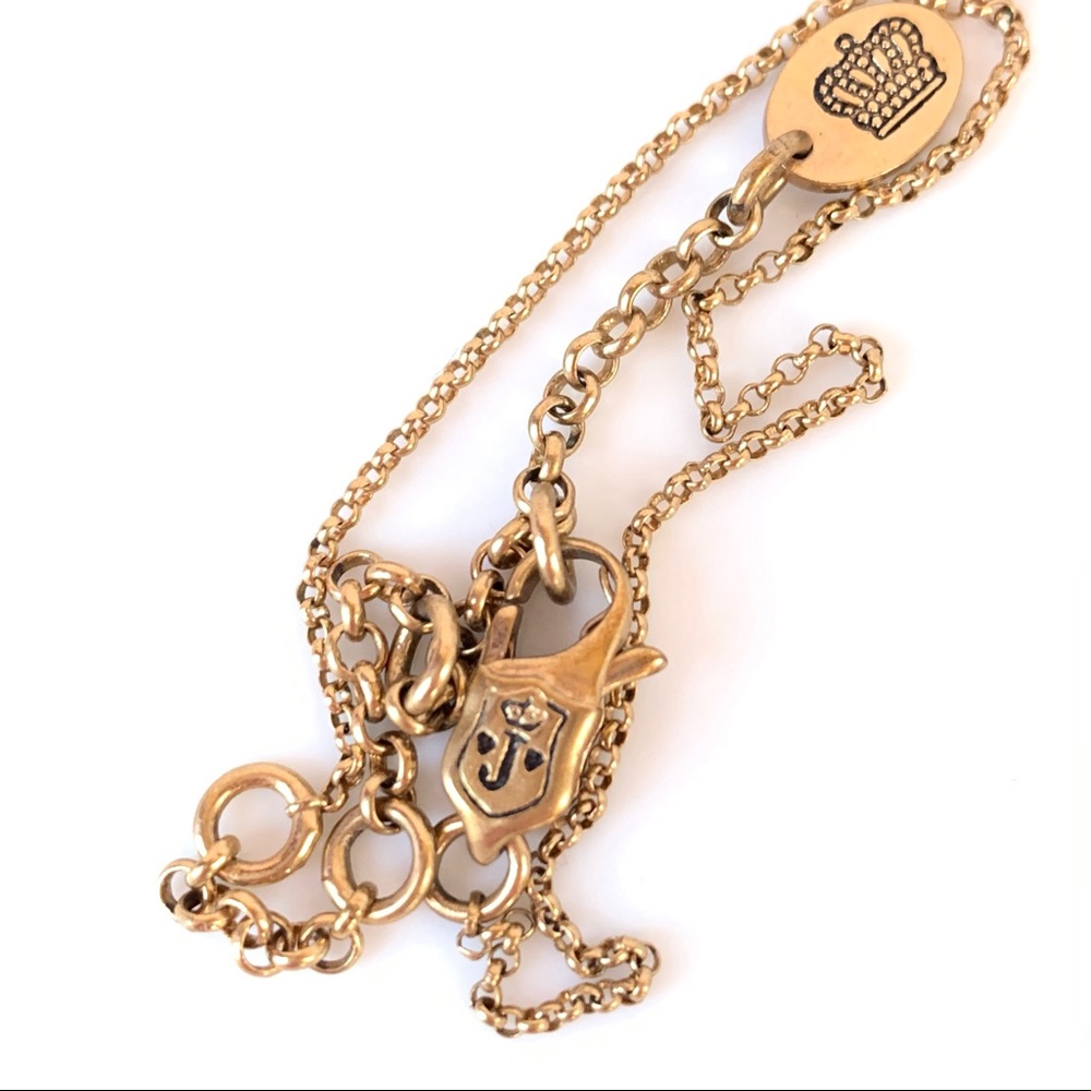 Juicy Couture Dragonfly Crown Pendant Necklace - Picture 4 of 6